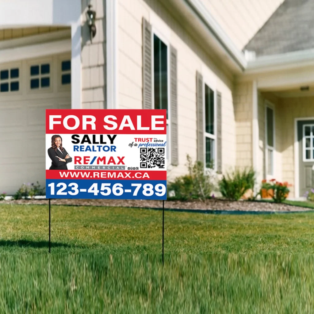 Lawn Sign PSD Mockup3